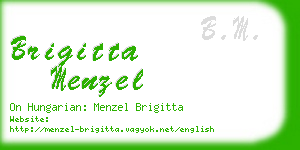 brigitta menzel business card